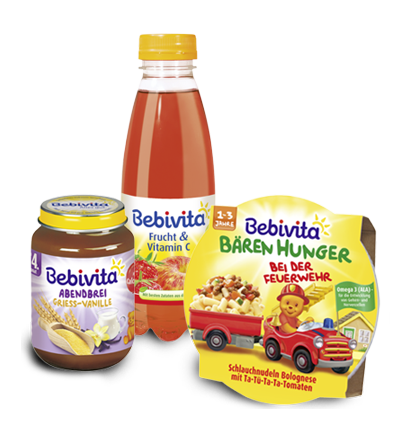 Bebivita verschenkt Babynahrung für Ihr Kind